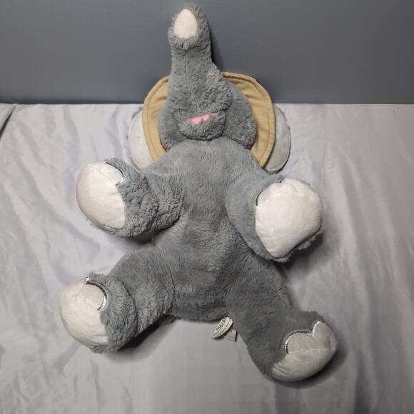 RBI Ron Banafato Inc Elephant Plush Scout Safari Hat Grey Soft Stuffed Animal - Picture 6 of 12